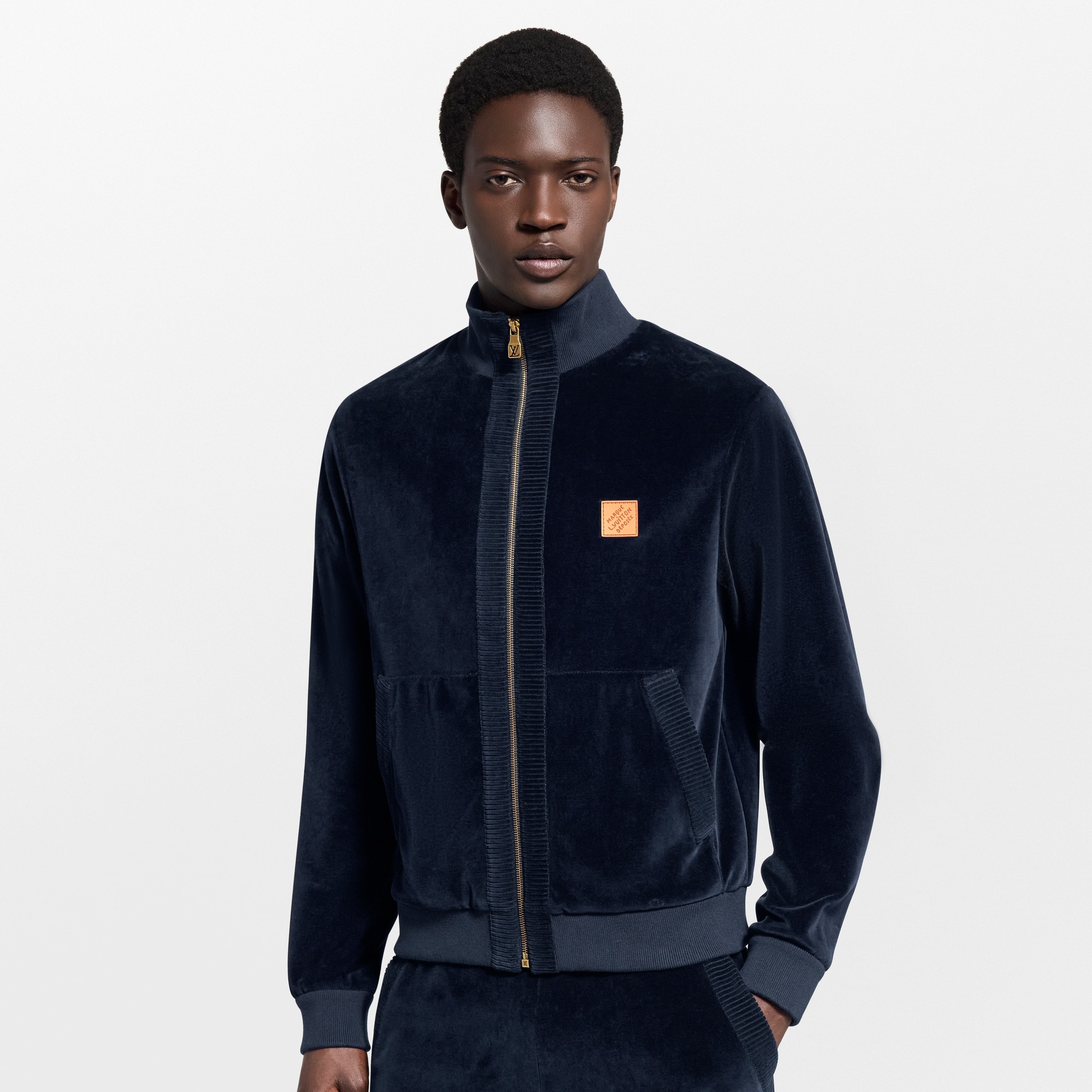 Chic Velvet Track Top - Ready-to-Wear | LOUIS VUITTON